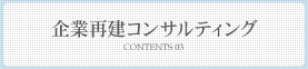 企業再建コンサルティング